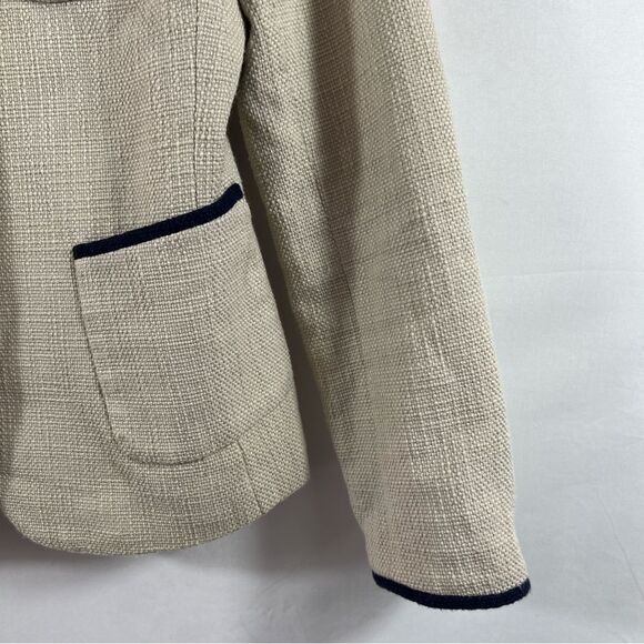 Womens Banana Republic Tweed Classic Preppy Blazer 0486 - Picture 9 of 12